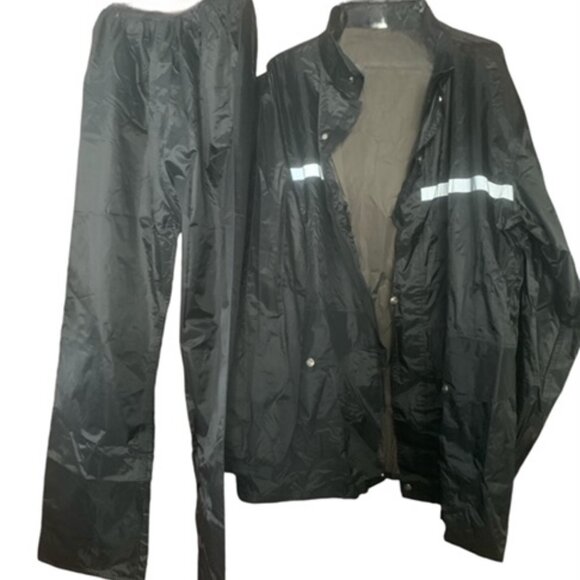 Men's 3XL Rainwear Set w/safety reflective strip - Picture 1 of 16